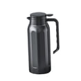 thumbnail image 3 of Hervidor térmico de acero inoxidable de 1,5 l, jarra de café, hervidor de té sellado de silicona a prueba de fugas, olla de vacío aislada para Cocina negro Macarena Hervidor portátil, 3 of 8