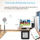 thumbnail image 4 of Panamalar Termohigrómetro Inteligente 3 en 1, WLAN Control Remoto IR Control por Voz a través de Alexa y Google Assistant Control Remoto IR para Smart Switch, TV, Aire Acondicionado, Audio, Control App Rojo Verde, 4 of 5