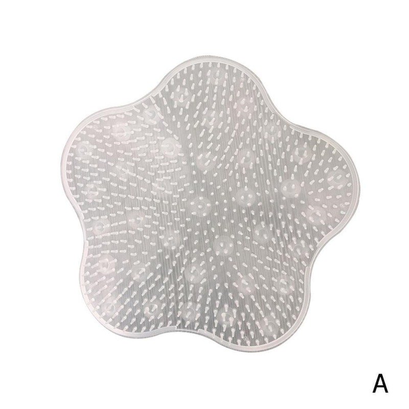 Bath Foot Massage Mats Bathing AntiSlip Five Petals Shower Sole Pads