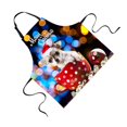 thumbnail image 4 of Delantal Unisex Colcomx Animales Cocina Babero CA5351R Delantal de Navidad, 4 of 6
