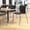 Black, variant on Emma + Oliver Heavy Duty 770 lb. Capacity Gray Ergonomic Polypropylene Stack Chair with Lumbar Support and Silver Steel Frame