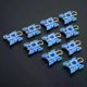 thumbnail image 2 of 10Pcs Auto Lift Sliding Pivot Clip For BMW E32 E34 E36 Z4 513219388849 Blue Window Lifter Service Clip, 2 of 5