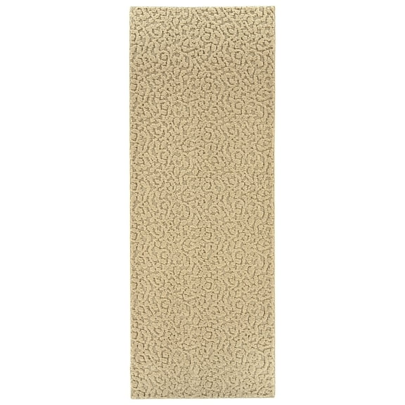 Garland Rug Ivy Tan Indoor Runner Rug, 3' x 8'