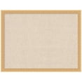 thumbnail image 4 of Kate and Laurel Framed Fabric Pinboard 26 x 20, Neutral Weave Printed Linen Decorative Bulletin Board for Use as a Vision Board or Wall Organization, Bethany Gold Frame, 4 of 8