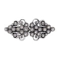 thumbnail image 1 of Broche para chal de suéter de aleación, fácil de usar, decorativo para cuello de suéter, cárdigan Negro, 1 of 9