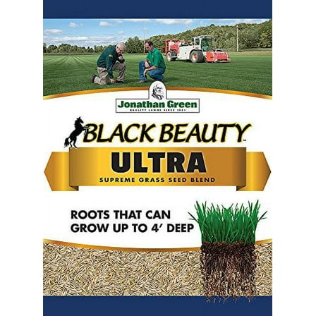 Jonathan Green 10321 Black Beauty Ultra Grass Seed Mix, 3 Pounds