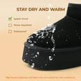 thumbnail image 5 of BURUDANI Women’s Chunky Sole Snow Boots Warm Faux Fur Lined Winter Boots, 5 of 9