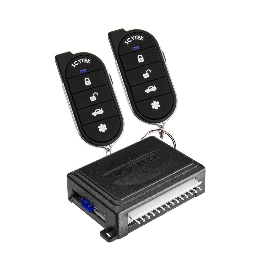 NEW SCYTEK A15 CAR ALARM SYSTEM WITH KEYLESS ENTRY & TWO 5BUTTON