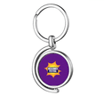thumbnail image 1 of Festival de verano vendimia gozo Rotating keychain Metal Keyring Holder, 1 of 2