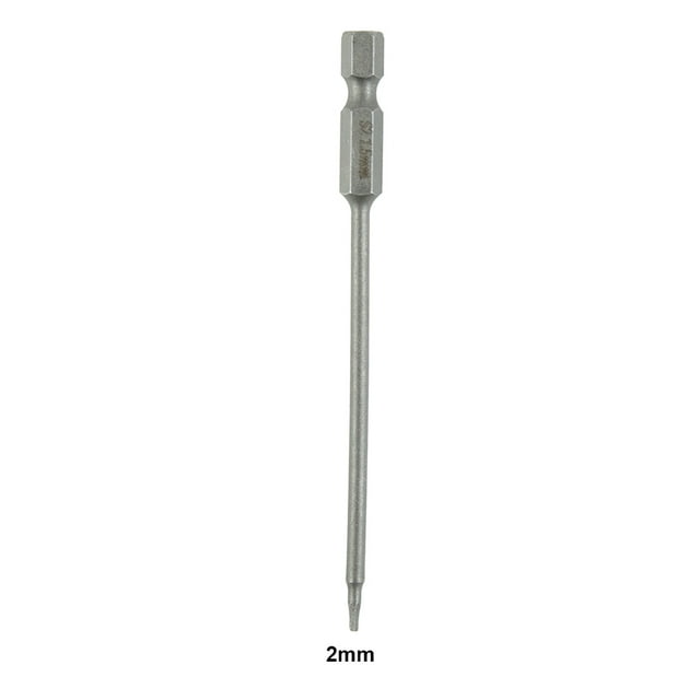 Ensemble de Perceuse 1x Tête Hexagonale Clé Tournevis Prise 1/4 Pouce Tige Métrique 100mm