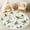 Color 3, variant on Washable Non Slip 4ft Round Rug, Autumn Lake Sunset Ducks Log Cabin Forest Circle Area Rugs with Tassels Carpet for Nursery Bedroom Living Room Playroom Tent rug Tent Castle