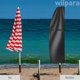 thumbnail image 5 of Parasol protective cover with rod, cover for parasol 2m to 3m Large parasol protective cover, UV protection, weatherproof, windproof and snowproof, 26, 5 of 5