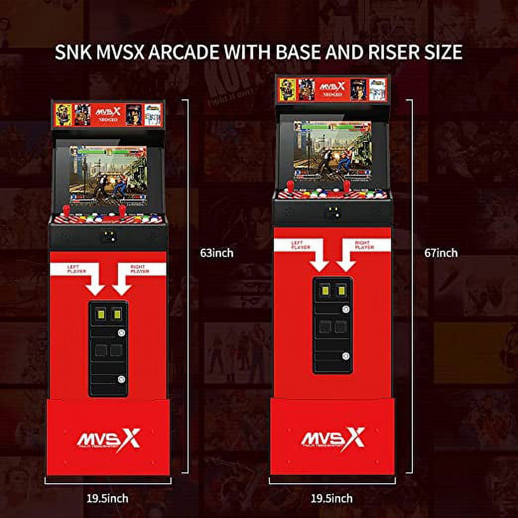 NEOGEO MVSX Video Home Arcade with 50 Classic SNK Games for Adults
