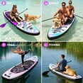 thumbnail image 4 of AISUNSS Inflatable Stand Up Paddle Board, 11ft Fishing Paddle Board with SUP Accessories, 4 of 6