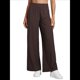 thumbnail image 1 of Pantalones Deportivos Casuales, Cómodos, de Cintura Alta y Pierna para Mujer, con Bolsillos y Sueltos. Marrón Oscuro L, 1 of 6