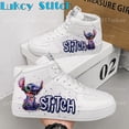 thumbnail image 2 of Lilo Stitch-zapatillas de deporte con estampado 3d para hombre y mujer, zapatos deportivos informales de baloncesto al aire libre, con dibujos animados de Anime, para adolescentes, 2 of 4