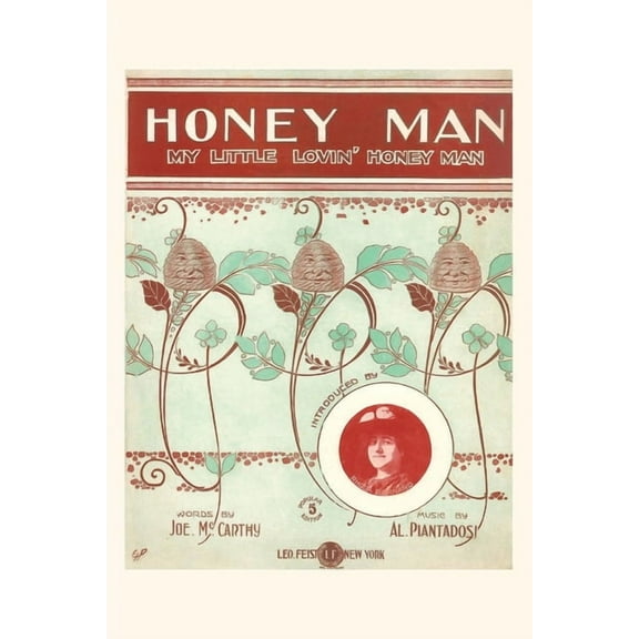 Pocket Sized - Found Image Press Journals: Vintage Journal Sheet Music for Honey Man (Paperback)