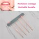 thumbnail image 5 of Kit de agujas para el acné Limpiador de poros removedor de espinillas de acero inoxidable (oro rosa) Tmvgtek cuidado belleza, 5 of 9