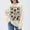 #16Beige, variant on Byworldtasic Christmas Sweatshirts for Women Casual Long Sleeve Round-Neck Top Knit Pullover Sweater