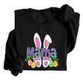 thumbnail image 1 of EGNMCR Easter T-shirt Imprimé T-Shirts Graphiques pour Femmes T-Shirts pour Femmes T-shirt à Col Rond pour Femmes Easter Imprimé Haut à Manches Longues Chandails T-Shirts pour Femmes, 1 of 4