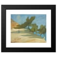 thumbnail image 2 of Michalis Oikonomou 24x20 Black Modern Framed Museum Art Print Titled - Trees in a Landscape, 2 of 5