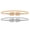 02 Figure-eight, variant on 2‑Pack Women’s Stretch Waist Belts, Thin Metal Skinny Cinch Belts for Dresses in Gold and Silver Tone
