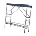 thumbnail image 4 of Estante de almacenamiento para raquetas de tenis, organizador de garaje, fácil de instalar, independiente, resistente, soporte para equipo de tenis, 4 of 8