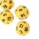 thumbnail image 4 of Dados Poliédricos Sunnimix 10 Piezas 16 Caras D16 14 Mm Acrílico Opaco Amarillo, 4 of 7