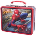 thumbnail image 1 of Spider-Man Climbing up The City Tin Lunchbox, 1 of 4
