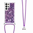 thumbnail image 1 of Funda FOXDOCK para Samsung Galaxy S24 Ultra con Cuerda Ajustable, Brillo Líquido, Protección Antigolpes y Lente – Ideal para Regalo, 1 of 6