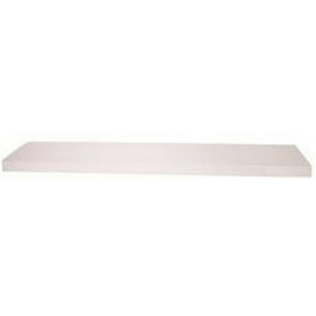 Wrap Around Fluorescent Light - Replacement Lens for 4 Light Fluorescent Wrap Around, 48- 0.75 x 12- 0.25 x 2-0.5 in.