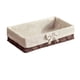 thumbnail image 4 of Cestas tejidas Organizador rectangular Contenedor apilable Cesta tejida Organizador para 25cmx15cmx6cm, 4 of 8