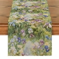 thumbnail image 2 of Watercolor Wildflower Table Runner Dining Table Cloth r for Kitchen Holiday Party Table Runners ration for Home Kitchen, 2 of 7