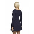 thumbnail image 2 of Women's Long Sleeved A-Line Dress with Pockets by Lunarable, 2 of 2