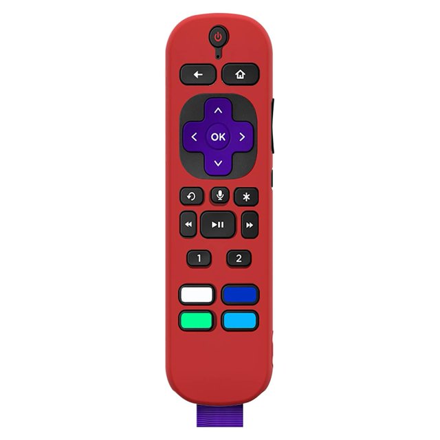 Estuche Protector Profesional Color Sólido Shell Reemplazar Accesorio Equipo Protector Set Reemplazo Para Roku Voice Remote Prop Guardurnaity EL017758-05