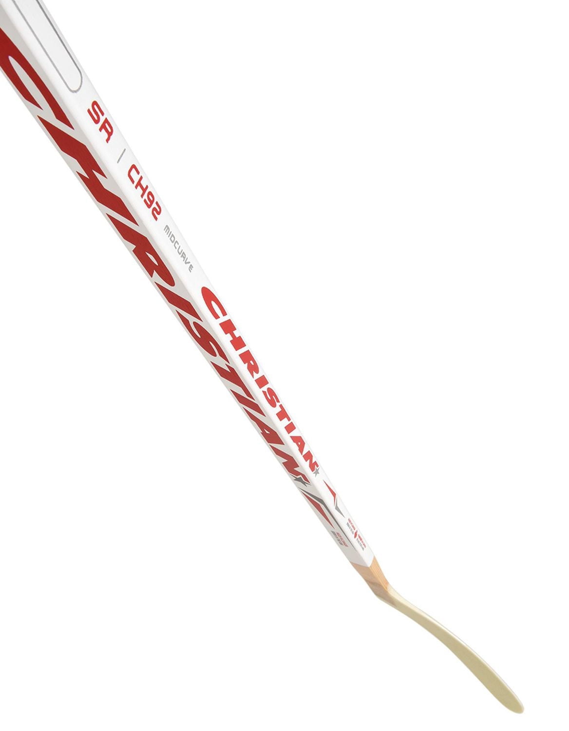 Bâton de hockey sur patins à roues alignées Christian R2000 en ABS, Jr 54 po, pour droitier