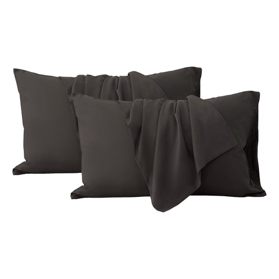 Fnyoxu Microfiber Pillowcase Cover - Queen Size 20x30 Inch, Ultra-Soft Envelope Closure Pillow Case, Shrink & Fade Resistant (Single Cover)
