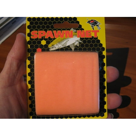 REDWING SPAWN FISHING NET SQUARES 60 CT 2 3/4"x 2 3/4" (Peach)
