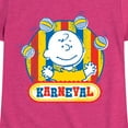 thumbnail image 3 of Peanuts - Charlie Brown Karneval - Toddler & Youth Girls Short Sleeve Graphic T-Shirt, 3 of 6