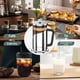 thumbnail image 4 of VAVSEA Cafetera de Prensa Francesa de 1.05L, Prensa Francesa de Borosilicato Espesado y Acero Inoxidable 304 para Viajes y Uso Doméstico, Aafetera Francesa, Apta para Lavavajillas, Plateada, 4 of 8