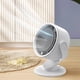 thumbnail image 3 of Ventilador portátil recargable de 4000mah con clip y 100 velocidades, pequeño ventilador de mesa de 6 pulgadas, 3 of 9