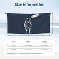 thumbnail image 3 of ZNDUO Bath Towel, Future Astronaut Pattern Oversized Quick Dry Bath Towel Beach Towel - 27.5"x55", 3 of 8