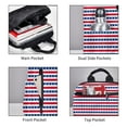 thumbnail image 3 of Yiaed American Patriotic Stars And Stripes Print Lightweight Backpack Travel Backpacks Hiking Daypack for Women Men, 3 of 5