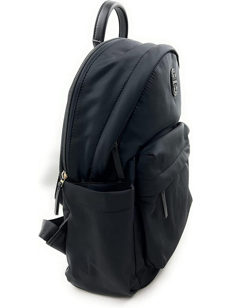 Tory Burch 大人気 ELLA バックパック リュック　ブラック TORY BURCH 88368 ELLA BLACK NYLON GOLD HARDWARE WOMEN'S