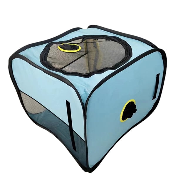 Riwcyla Dog Dryer Box Foldable Large Space Drying Box Suitable for Cats and Dogs Bathing Blow Drying Free Your Hands Let Your Pets Enjoy Salon,Level Drying Experience at Home