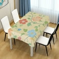 thumbnail image 3 of Yayeee Tablecloths for Rectangular Tables 60 x 108 inch Party Table Cover, Colorful Flower, 3 of 6