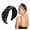 Black, variant on Gold Knotted Pearl Velvet Hair Headband for Women Elegant Hair Accessories