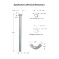 thumbnail image 6 of Essential Medical Supply Hinged Toilet Seat Riser for Standard Size Bowl, 6 of 6