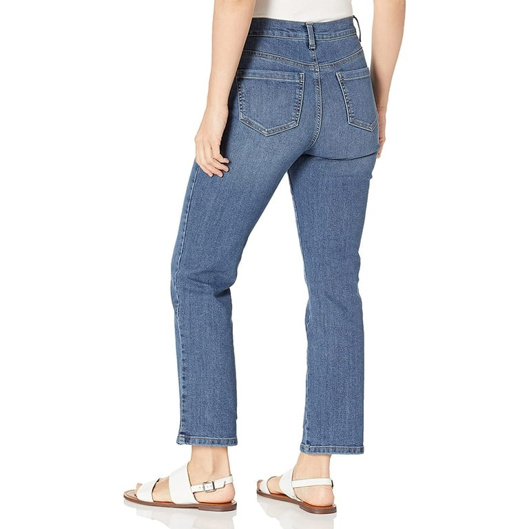 Gloria Vanderbilt Women's Amanda High-Rise Straight-Leg Capri Jeans