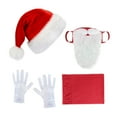 thumbnail image 2 of Accesorio de disfraz de Papá Noel para cubrir la barba para carnaval, para mujeres y hombres guante, 2 of 8